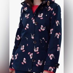 JOULES OUTER WEAR. NAVY “POSY” RAIN JACKET